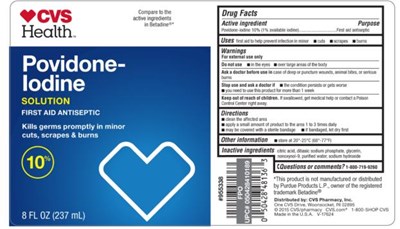 CVS Povidone.jpg CVS - CVS Povidone